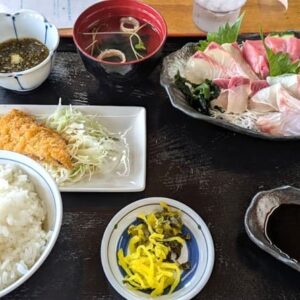 松永軒とようらブルーライン【下関市豊浦町】絶品お刺身定食を楽しめる食堂